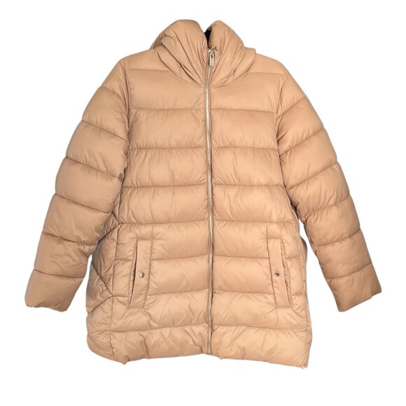 Vero Moda Puffer Stella Quilted Long Coat - Picture 3 of 6